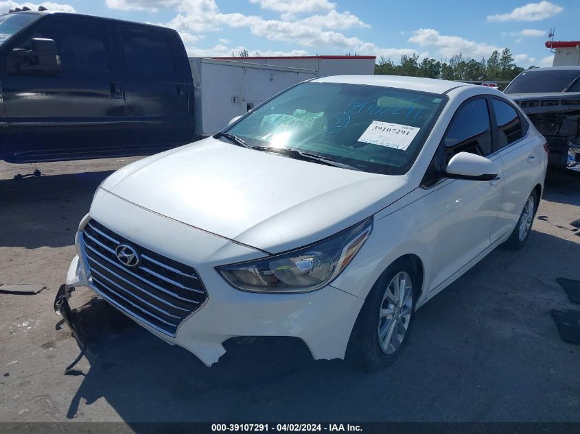 2020 Hyundai Accent Sel VIN: 3KPC24A65LE094292 Lot: 39107291