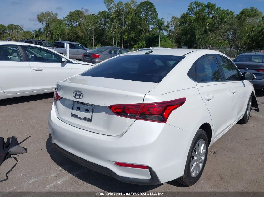 2020 Hyundai Accent Sel VIN: 3KPC24A65LE094292 Lot: 39107291