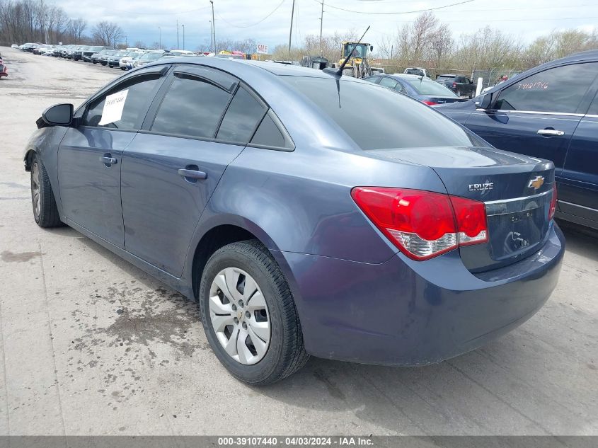 2013 Chevrolet Cruze Ls Auto VIN: 1G1PA5SG1D7267298 Lot: 39107440