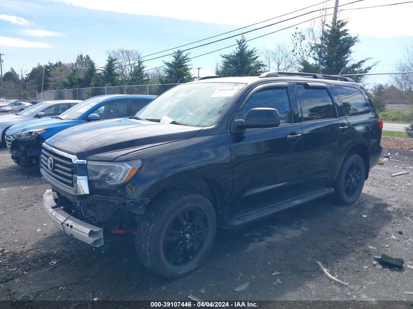 2018 Toyota Sequoia Trd Sport VIN: 5TDBY5G17JS158590 Lot: 39107446