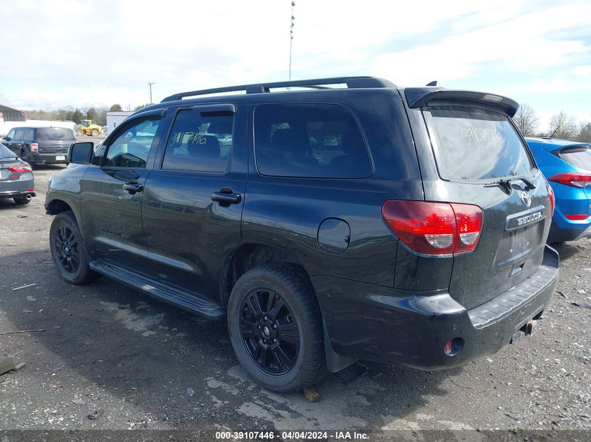 2018 Toyota Sequoia Trd Sport VIN: 5TDBY5G17JS158590 Lot: 39107446