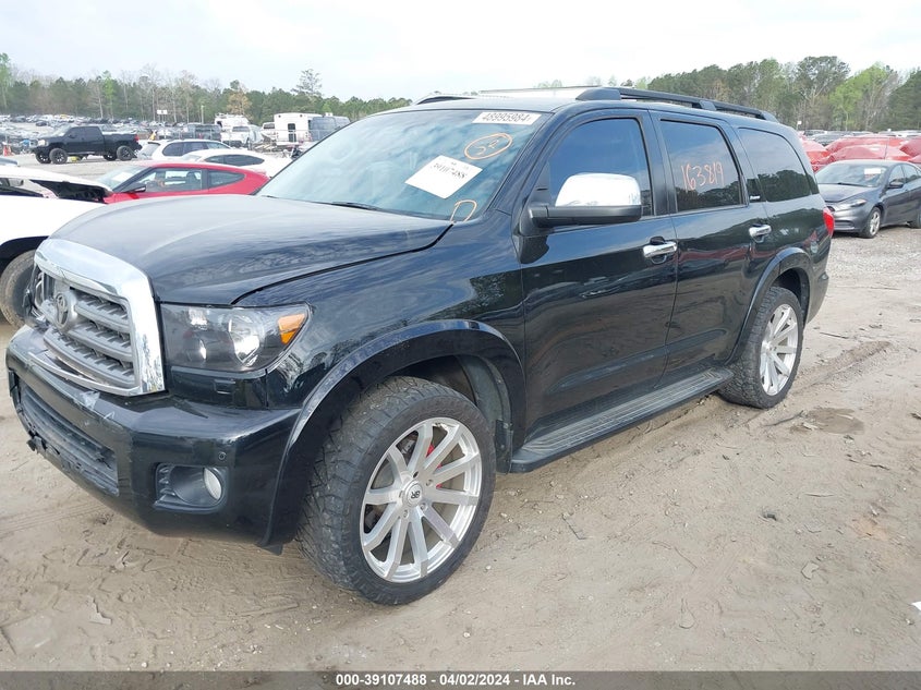 2014 Toyota Sequoia Platinum 5.7L V8 VIN: 5TDYY5G17ES053628 Lot: 39107488