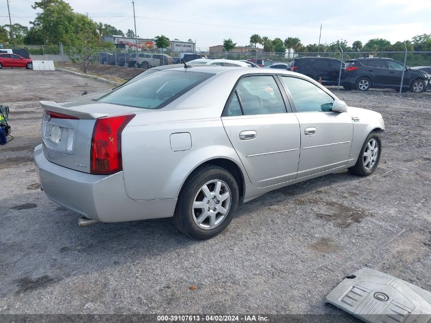 1G6DM57T760141789 | 2006 CADILLAC CTS