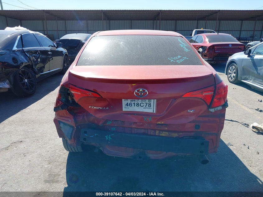 2017 TOYOTA COROLLA L/LE/XLE/SE/XSE - 5YFBURHE1HP604188