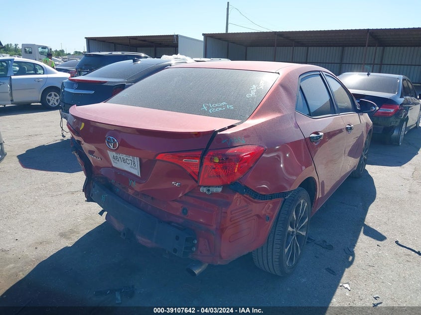 2017 TOYOTA COROLLA L/LE/XLE/SE/XSE - 5YFBURHE1HP604188