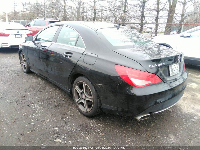 2014 Mercedes-Benz Cla 250 4Matic VIN: WDDSJ4GB8EN115742 Lot: 39107772