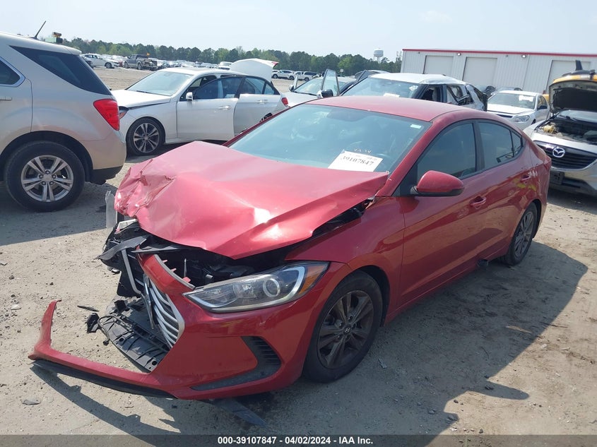 VIN 5NPD84LFXJH253655 2018 HYUNDAI ELANTRA SEL