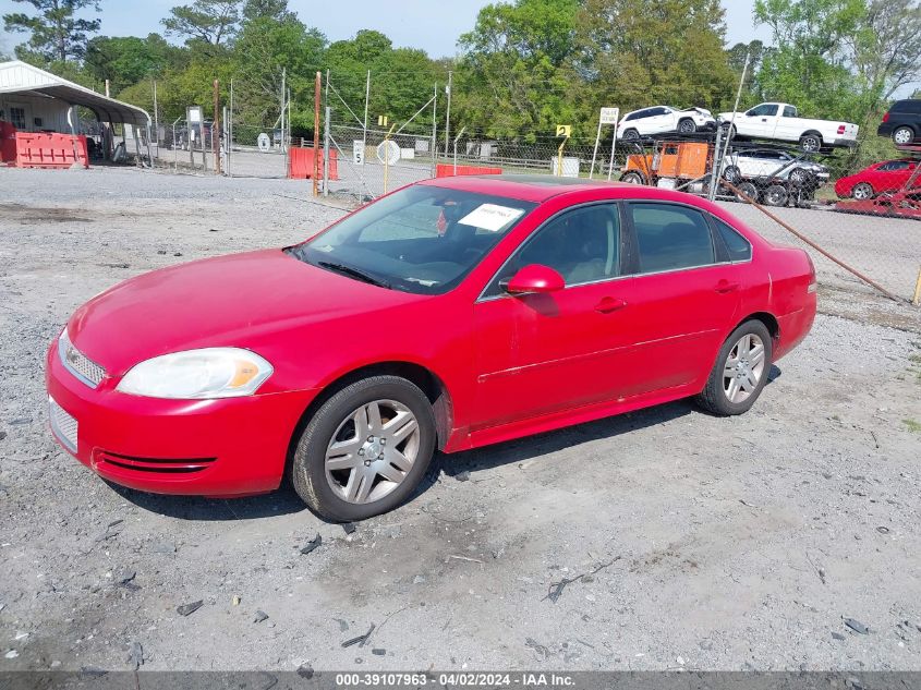 2G1WG5E31C1265307 | 2012 CHEVROLET IMPALA