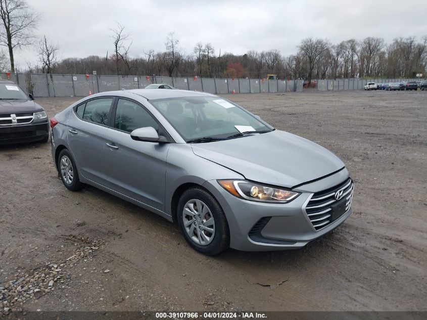 2017 HYUNDAI ELANTRA SE - 5NPD74LF3HH174664