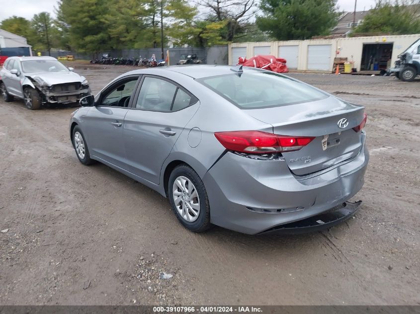 2017 Hyundai Elantra Se VIN: 5NPD74LF3HH174664 Lot: 39107966