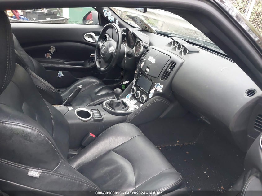 2013 Nissan 370Z VIN: JN1AZ4EH8DM380495 Lot: 39108015