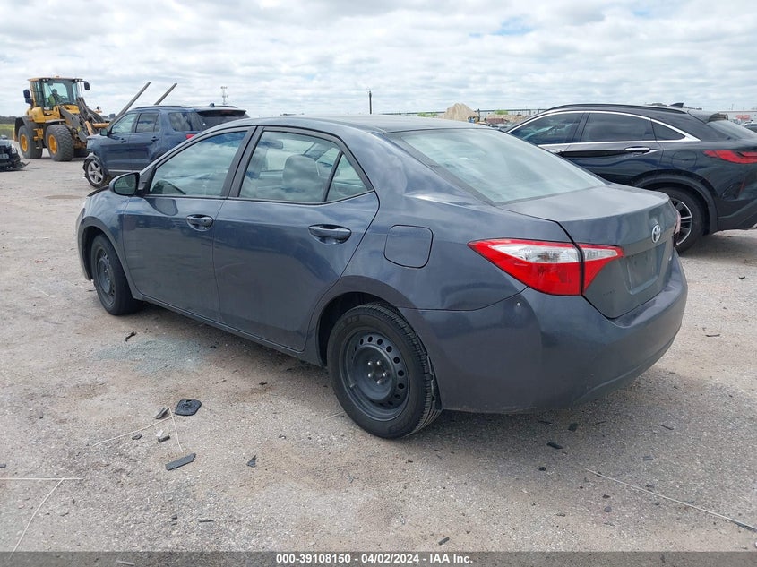 2016 TOYOTA COROLLA LE - 2T1BURHE5GC687445