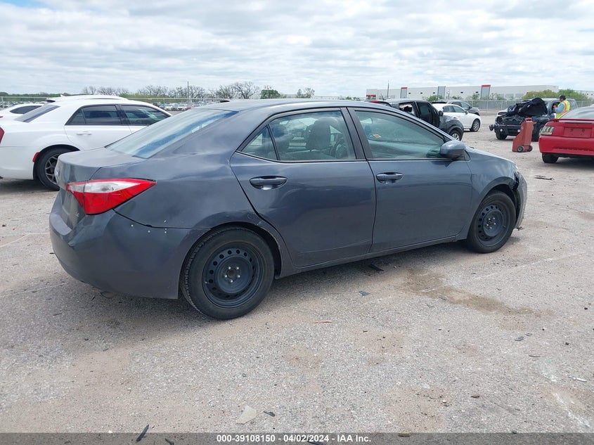 2016 TOYOTA COROLLA LE - 2T1BURHE5GC687445