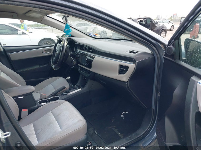 2016 TOYOTA COROLLA LE - 2T1BURHE5GC687445