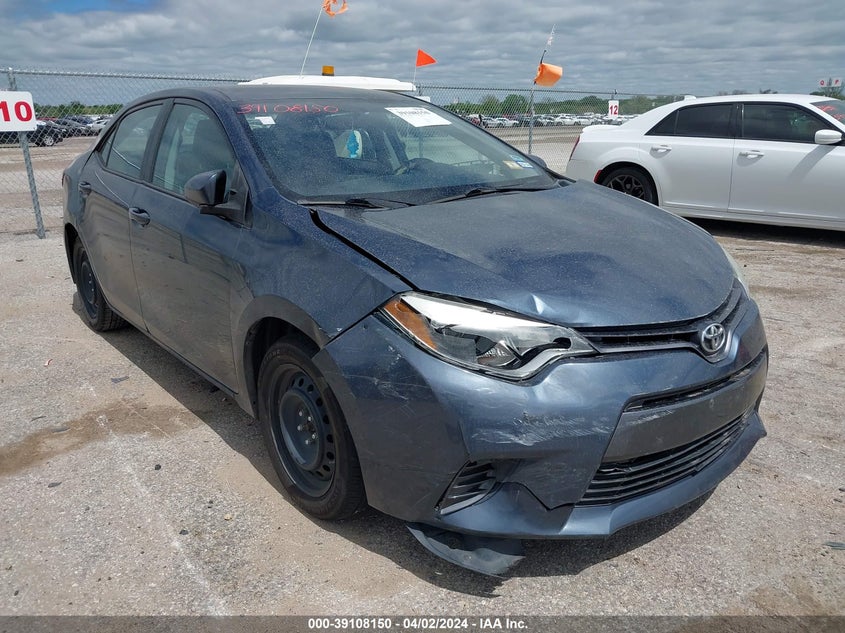 2016 TOYOTA COROLLA LE - 2T1BURHE5GC687445