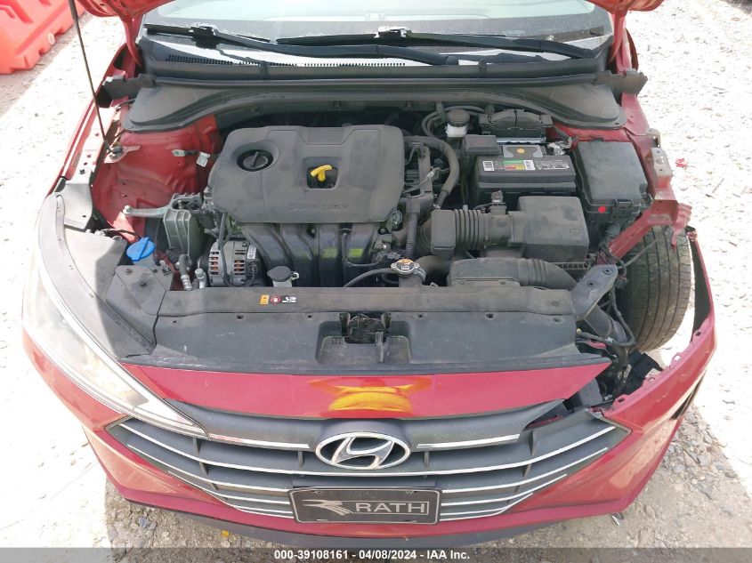 2020 Hyundai Elantra Sel VIN: 5NPD84LF1LH533659 Lot: 39108161