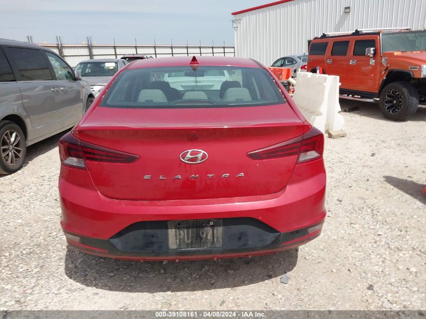 2020 Hyundai Elantra Sel VIN: 5NPD84LF1LH533659 Lot: 39108161