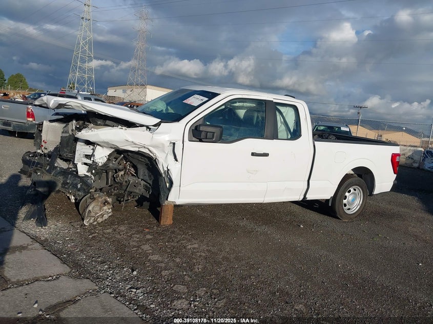 2022 Ford F-150 Xl VIN: 1FTEX1CP6NKE25542 Lot: 39108178