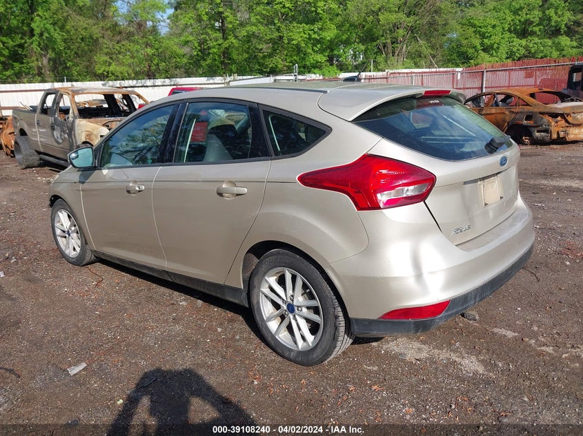 VIN 1FADP3K28HL229720 2017 FORD FOCUS SE
