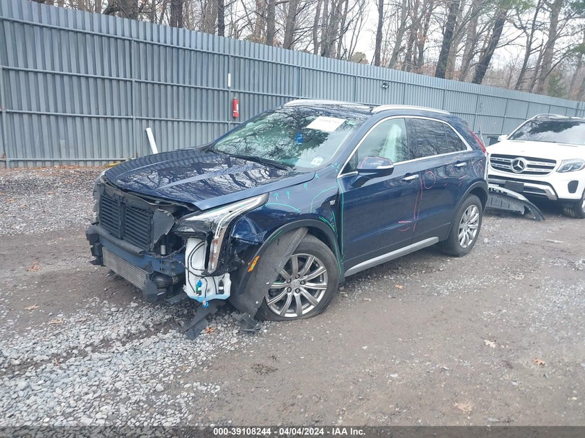 2021 CADILLAC XT4 2.0L I-4 DI, DOHC, V(VIN: 1GYFZCR49MF081200