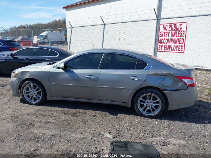 1N4AA51E89C813578 2009 Nissan Maxima 3.5 Sv