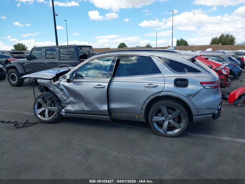 VIN KMUMCDTC3NU062219 2022 GENESIS GV70 3.5T AWD SPORT