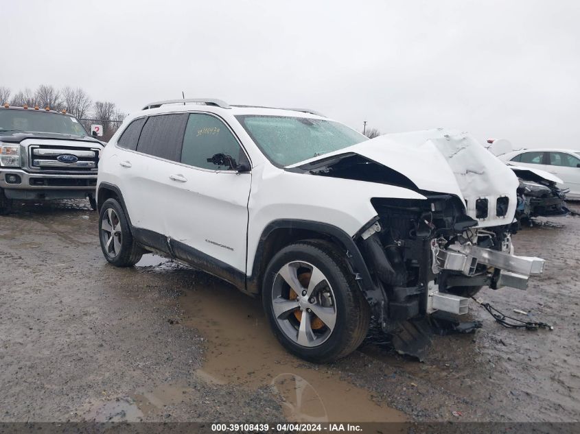 2021 Jeep Cherokee Limited 4X4 VIN: 1C4PJMDXXMD160847 Lot: 39108439