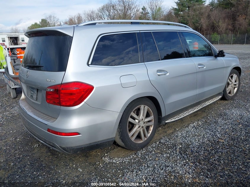 2013 Mercedes-Benz Gl 450 4Matic VIN: 4JGDF7CE3DA136179 Lot: 39108542