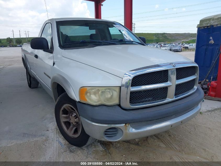 1D7HA16K62J213634 | 2002 DODGE RAM 1500