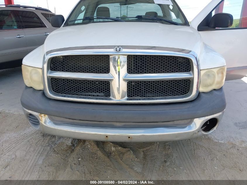 1D7HA16K62J213634 | 2002 DODGE RAM 1500