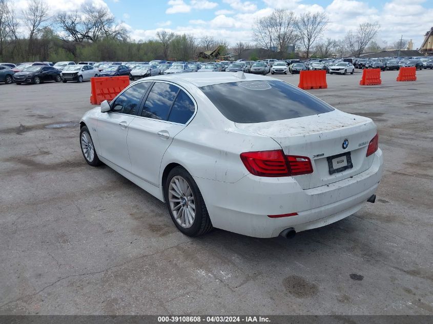 2013 BMW 535I xDrive VIN: WBAFU7C57DDU70682 Lot: 39108608