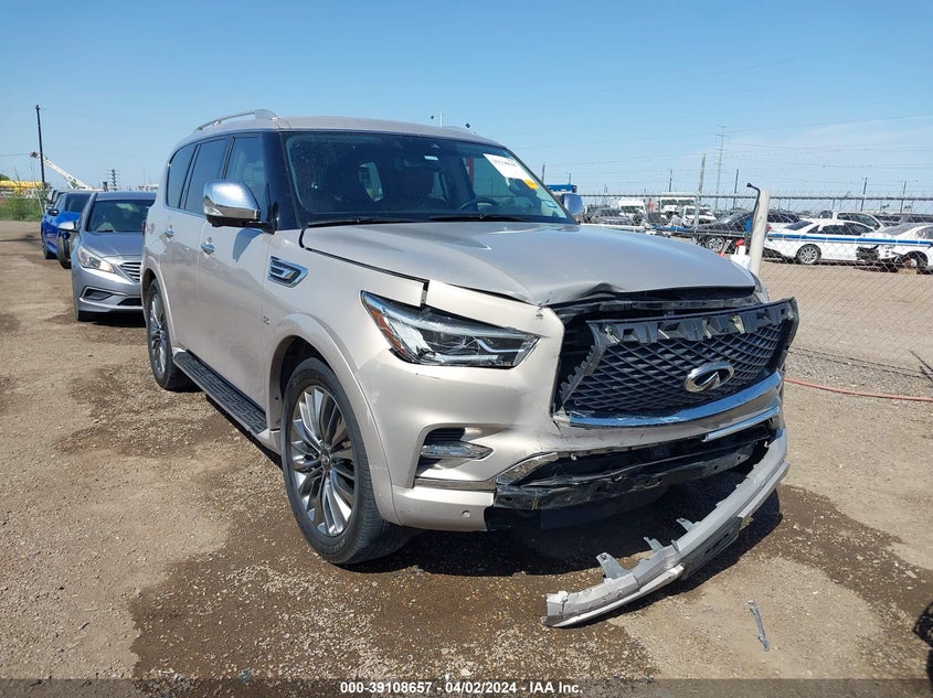 2020 Infiniti Qx80 Luxe VIN: JN8AZ2NF9L9700493 Lot: 39108657