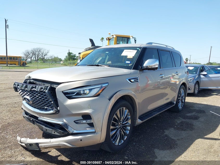 2020 Infiniti Qx80 Luxe VIN: JN8AZ2NF9L9700493 Lot: 39108657