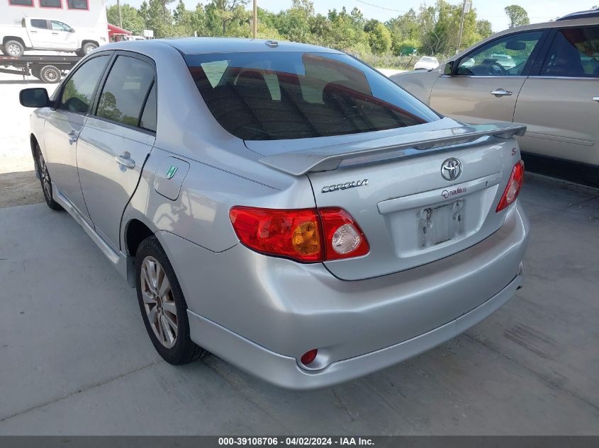 2T1BU40E79C147810 | 2009 TOYOTA COROLLA