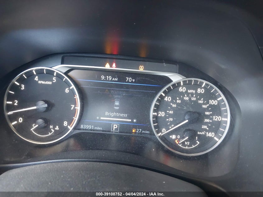 2019 NISSAN ALTIMA S - 1N4BL4BV4KC199173