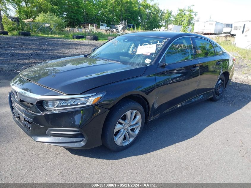 2019 Honda Accord Lx VIN: 1HGCV1F17KA055161 Lot: 39108861