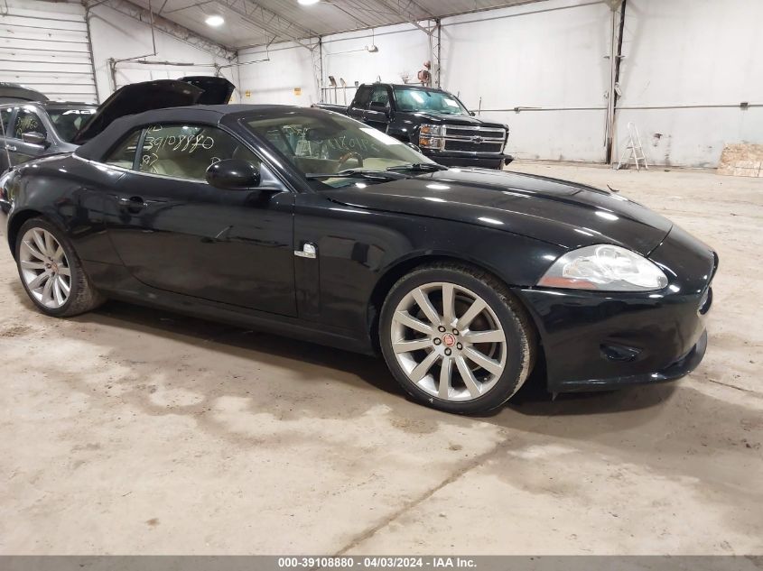 2007 Jaguar Xk VIN: SAJWA44B075B08243 Lot: 39108880