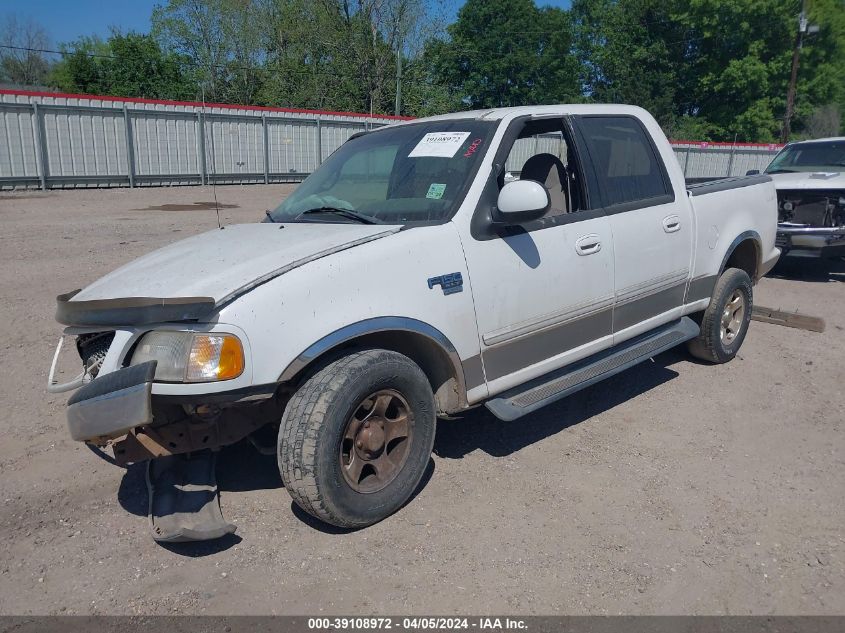 2001 Ford F-150 Harley-Davidson Edition/King Ranch Edition/Lariat/Xlt VIN: 1FTRW07W81KE08574 Lot: 39108972