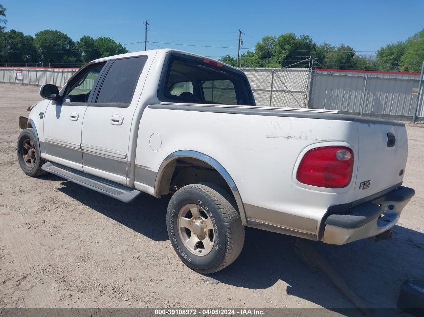 2001 Ford F-150 Harley-Davidson Edition/King Ranch Edition/Lariat/Xlt VIN: 1FTRW07W81KE08574 Lot: 39108972