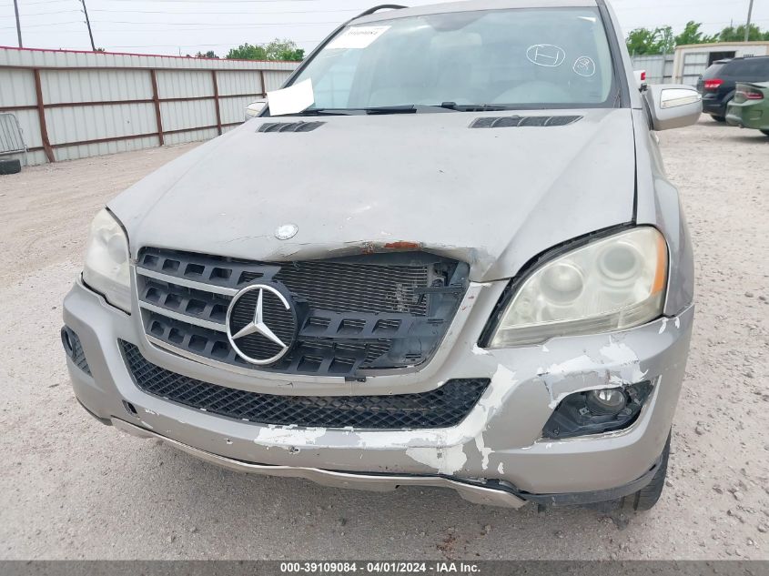 4JGBB56E19A526708 2009 Mercedes-Benz Ml 350