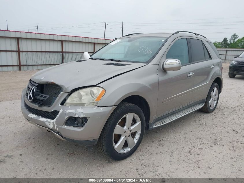 4JGBB56E19A526708 2009 Mercedes-Benz Ml 350