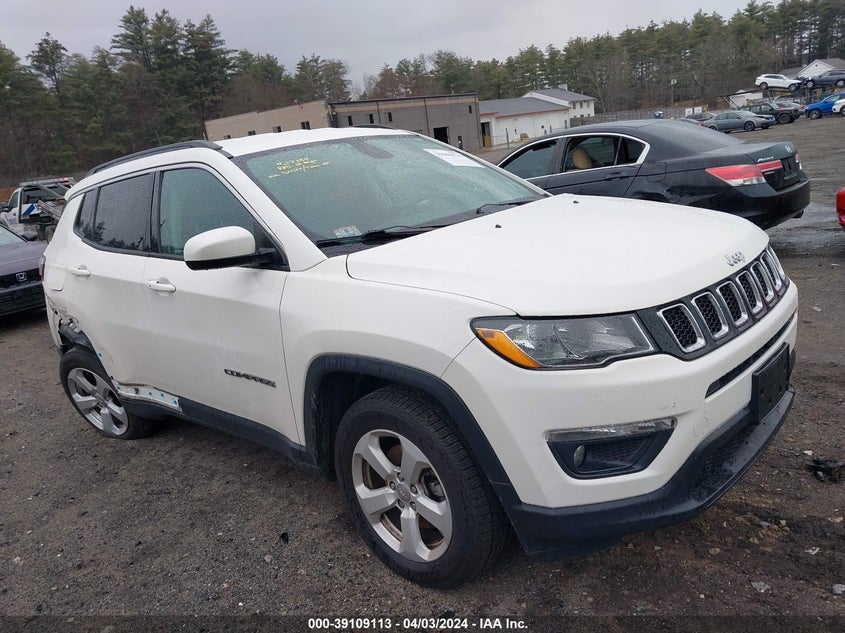 VIN 3C4NJDBB8HT646863 2017 JEEP NEW COMPASS LATITUDE 4X4