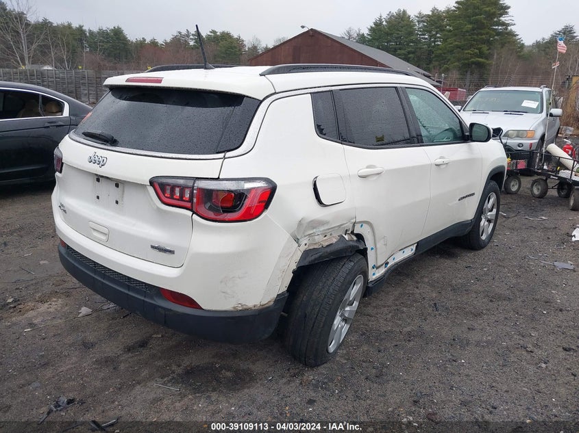 VIN 3C4NJDBB8HT646863 2017 JEEP NEW COMPASS LATITUDE 4X4