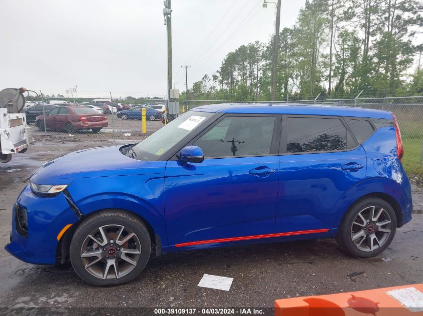 2020 Kia Soul Gt-Line VIN: KNDJ63AU7L7003494 Lot: 39109137