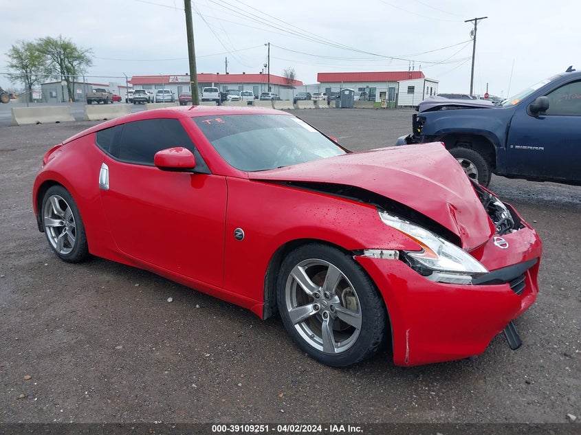 2009 Nissan 370Z Touring VIN: JN1AZ44E89M410318 Lot: 39109251
