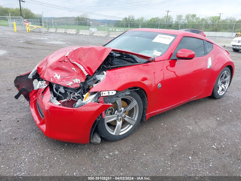2009 Nissan 370Z Touring VIN: JN1AZ44E89M410318 Lot: 39109251