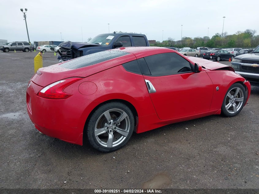 2009 Nissan 370Z Touring VIN: JN1AZ44E89M410318 Lot: 39109251