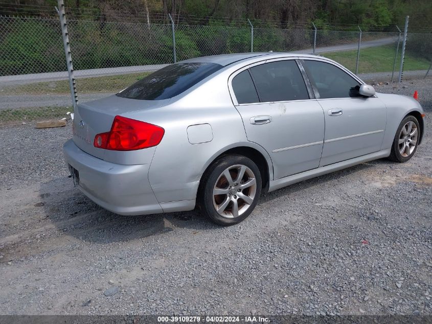 JNKCV51E96M505380 | 2006 INFINITI G35