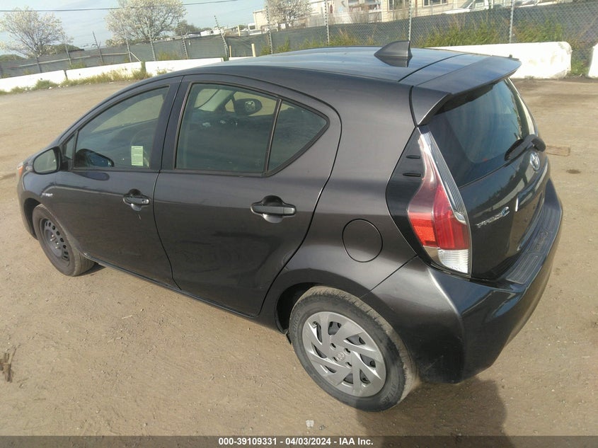 2016 Toyota Prius C Two VIN: JTDKDTB34G1131586 Lot: 39109331