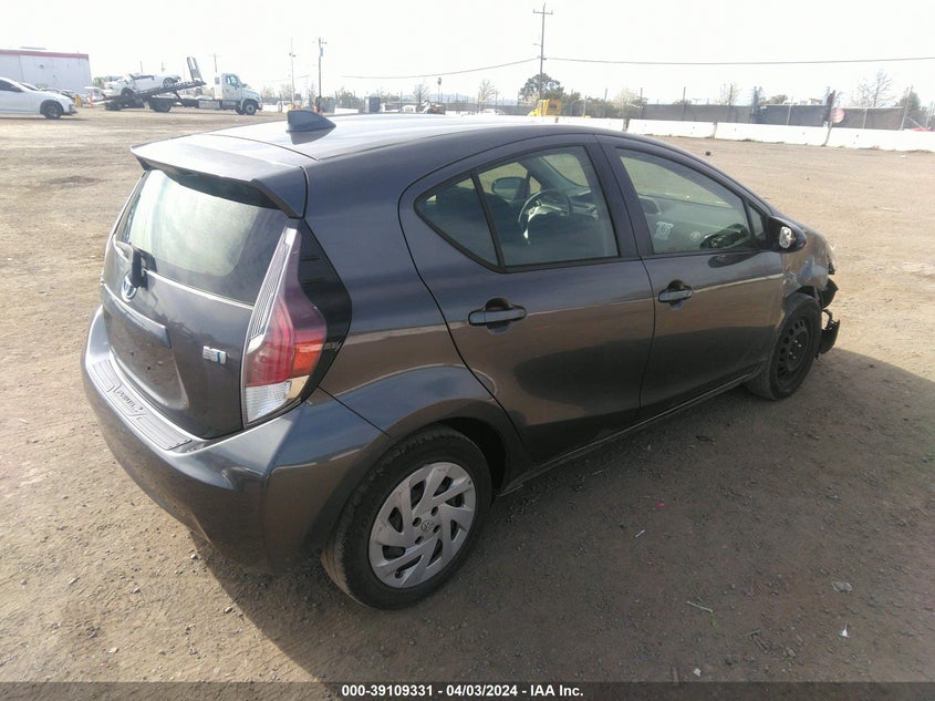 2016 Toyota Prius C Two VIN: JTDKDTB34G1131586 Lot: 39109331